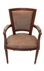 Stoel - Walnoot - Hoogte : 98 cm