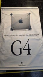 Dealer Banner Rare Double Sided Vintage Apple G4 Think, Nieuw