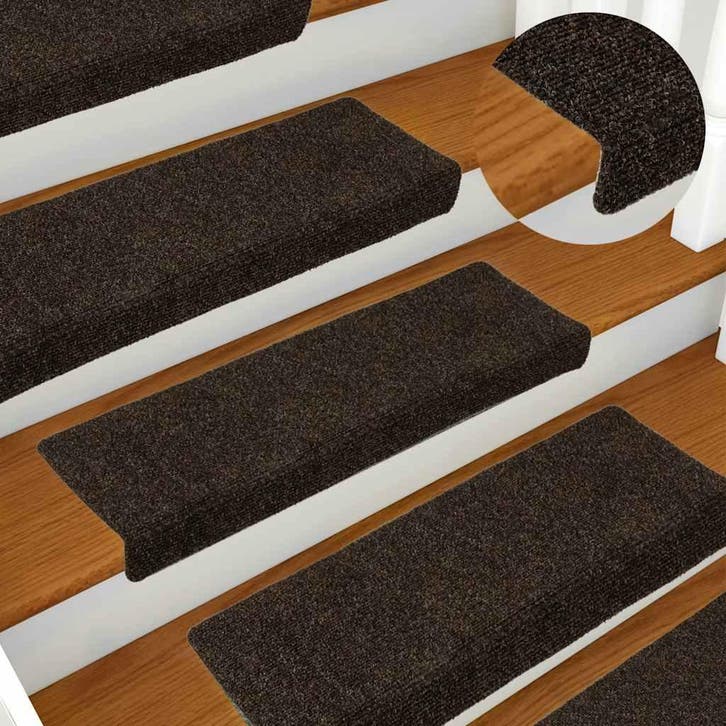 vidaXL Trapmatten Zelfklevend 30 stuks 65x21x4 cm, Doe-het-zelf en Bouw, Ladders en Trappen, Nieuw, Verzenden
