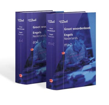 Van Dale Groot woordenboek Engels-Nederlands set 2 delen, Boeken, Verzenden, Zo goed als nieuw, Nederlands