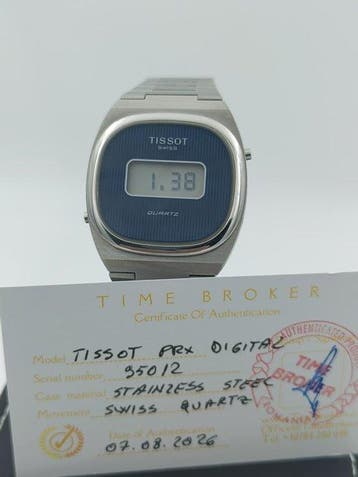 Tissot - PRX Digital - Zonder minimumprijs - 95012 - Heren -, Handtassen en Accessoires, Horloges | Heren, Nieuw