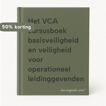 Het VCA cursusboek basisveiligheid en veiligheid voor, Livres, Verzenden