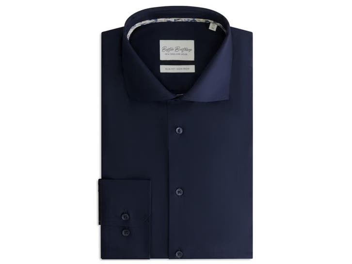 Boston Brothers - Business Overhemd - Slim Fit Wide Spread -, Kleding | Heren, Overige Herenkleding, Nieuw, Verzenden