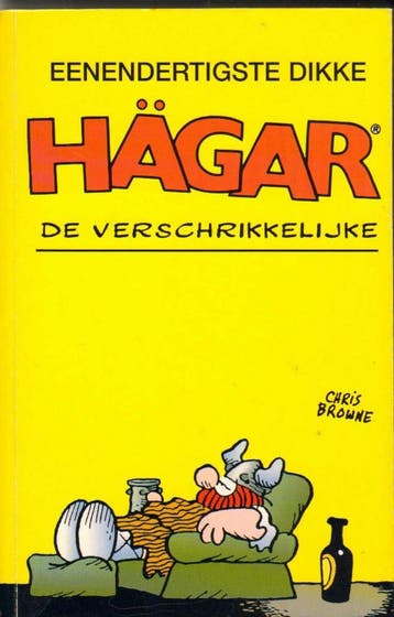 HAGAR DIKKE POCKET 31 9789002216657 Browne, Boeken, Stripverhalen, Verzenden, Gelezen, Browne