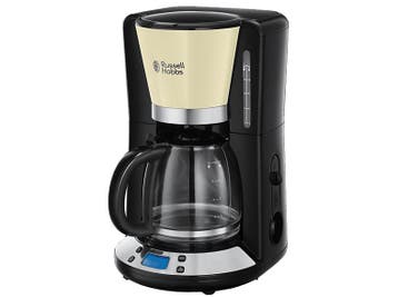 Russell Hobbs - Koffiezetapparaat - Beige, Verzenden, Nieuw, Koffiemachine, Gemalen koffie
