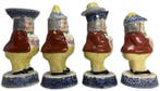 Beeldje - A Rare Set of Four English Toby Figural Cruet, Antiek en Kunst