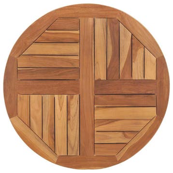 Tafelblad massief teak -34% | OP=OP, pak dit koopje, 50 tot 100 cm, Verzenden, 50 tot 100 cm, Zo goed als nieuw