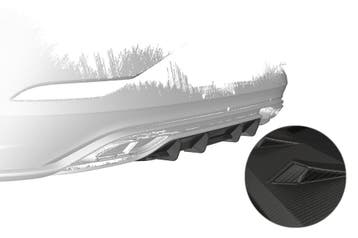 Achterskirt voor VW Polo 6 2G (Type AW) R-Line HA440-M, Verzenden
