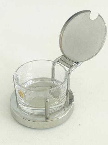 Alessi - Ettore Sottsass - Keukencontainer - Glas, Staal -