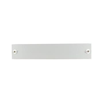 Eaton Plaque avant aveugle en acier gris 250x400mm - 108389, Verzenden