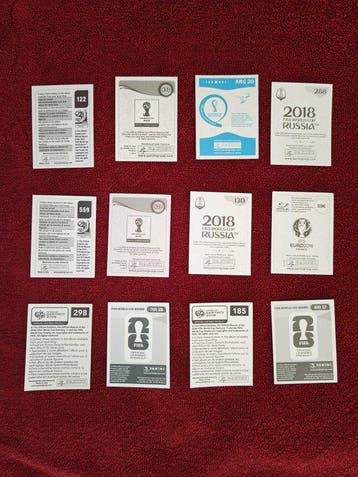2006, 2010, 2014, 2016, 2018, 2022 Panini World Cup, Nieuw