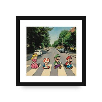 EGO - Mario Bros Abbey Road - ÉDITION UNIQUE 1/1 - Tirage, Nieuw