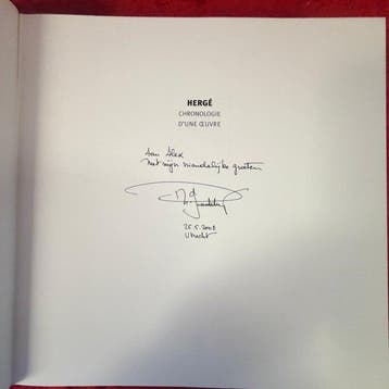 Kuifje 2 - Chronologie dune oeuvre 1931-1935 - gesigneerd -