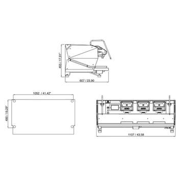 Espressomachine | GENERATION-X | RVS | Automatisch | 3, Verzenden