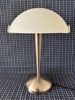 Trio-Leuchten - Lampe - champignon - verre à lait, Acier, Antiquités & Art