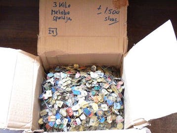 Draagspeld Vintage Verzameling van ruim 1.500 Metalen, Antiek en Kunst