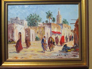 Bruno Retaux (1947) - Bled au Maroc