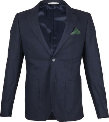 Suitable Blazer Flanel Navy maat Overige maten Heren, Nieuw, Overige maten, Suitable, Verzenden