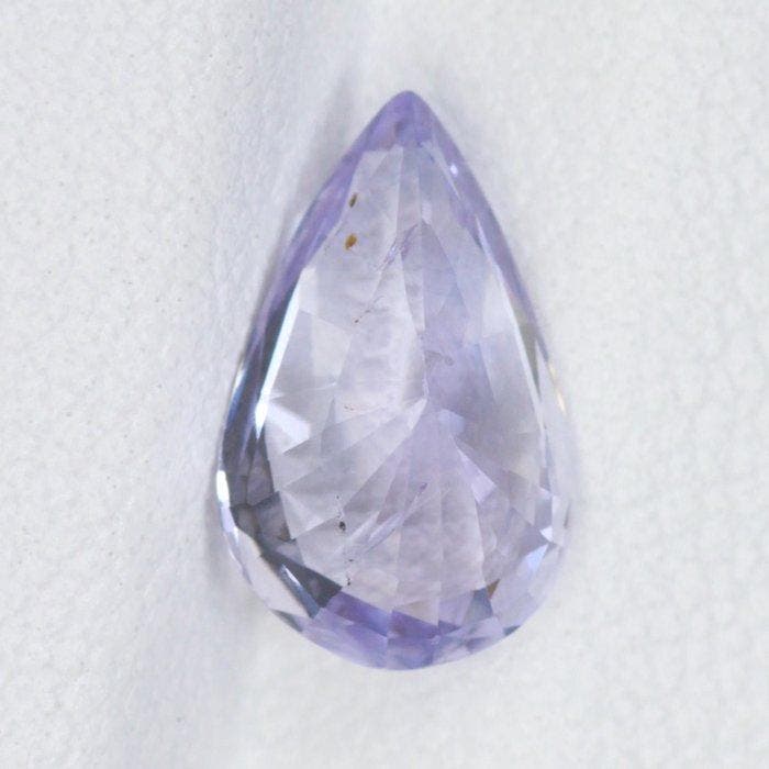 Violet Saffier - 2.07 ct - nternational Colored Gemstone, Handtassen en Accessoires, Edelstenen