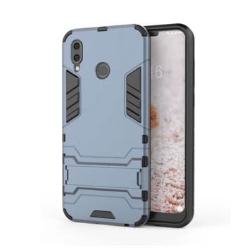 iPhone XS - Robotic Armor Case Cover Cas TPU Hoesje Navy +, Verzenden
