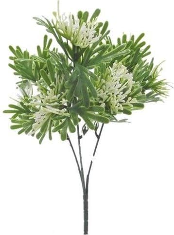 Vuller Plastic Blad Groen Wit Bundel 29 cm, Nieuw