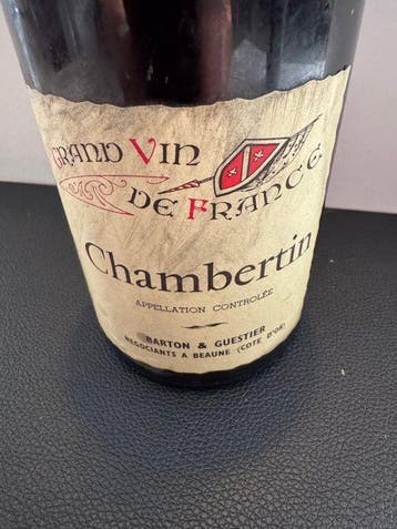 1961 Barton & Guestier - Chambertin Grand Cru - 1 Bouteille