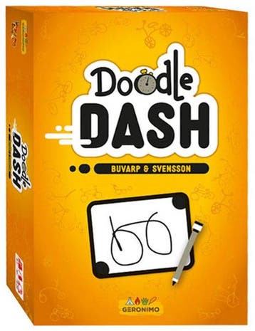 Doodle Dash - Geronimo Games - Tekenspel - Wedstrijdspel..., Verzenden