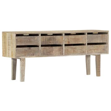 vidaXL Dressoir 140x30x60 cm massief mangohout, Huis en Inrichting, Verzenden, Nieuw
