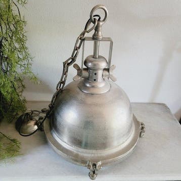 Vintage, Industriële & Zware Kwaliteit, Hanglamp, 1980 -
