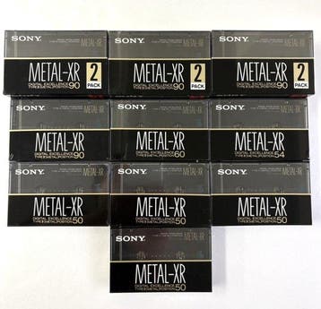 Sony - Metal-XR Type IV Metaalpositie Lege audiocassette -