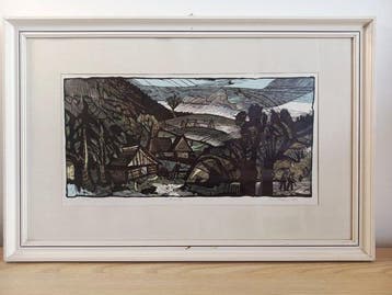 Ivan Horyna (1937-2009) - Do poa (Into the Field), Antiek en Kunst