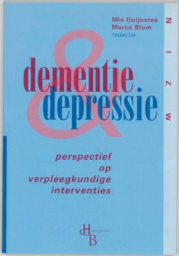 Dementie en depressie 9789055742066, Verzenden
