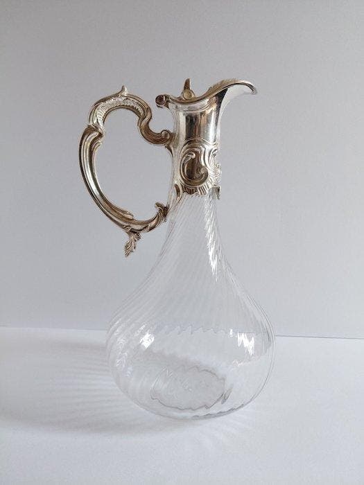 Topazio - Karaf - Verzilverd, Antiek en Kunst, Antiek | Meubels | Tafels