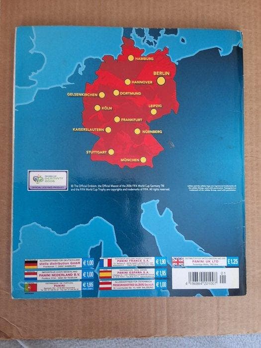 2006 Panini World Cup Lionel Messi, Cristiano Ronaldo, Verzamelen, Stickers