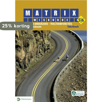 Matrix Wiskunde 5/6 Grafisch onderzoek - Veeltermfuncties 3, Verzenden