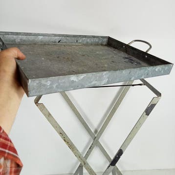 Dienblad - Smeedijzer - Butler tray - bijzettafel