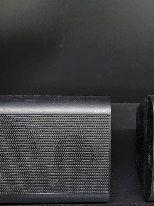 Jamo - Sat-80 Subwoofer luidsprekerset, Audio, Tv en Foto, Radio's