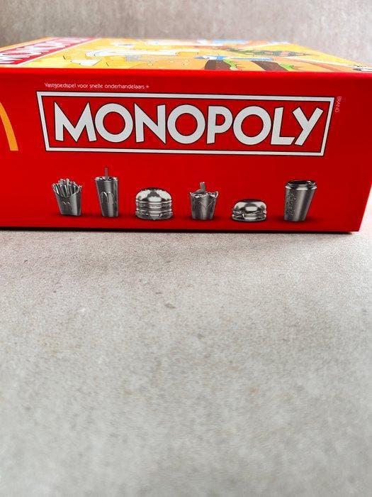 Bordspel - Mc Donalds - Plastic, Antiek en Kunst, Antiek | Overige Antiek