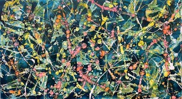 Jakub Jecminek - Inner Landscape - painting - ready to hang