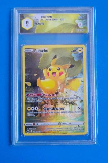 Pokémon - 1 Graded card - Pikachu Foil - Graad 9 - Scarlet &, Nieuw