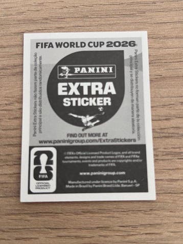 2026 Panini FIFA World Cup 2026 Cristiano Ronaldo Extra, Nieuw