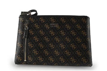 Guess Schoudertas Bruin, Handtassen en Accessoires, Tassen | Damestassen, Verzenden, Zo goed als nieuw, Bruin