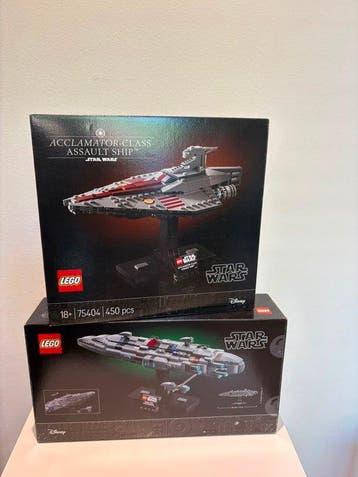 Lego Set - Star Wars - Star Wars 75404 Acclamator-Class, Nieuw