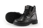Nelson Veterboots Meisjes in maat 24 Zwart, Kinderen en Baby's, Verzenden, Jongen of Meisje, Schoenen, Zo goed als nieuw