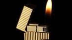 Dunill - Lines Pattern Rollagas Lighter - Zonder, Nieuw