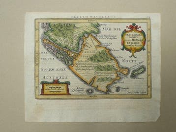 Chili - Argentinië / Tierra del Fuego; Johannes Janssonius -