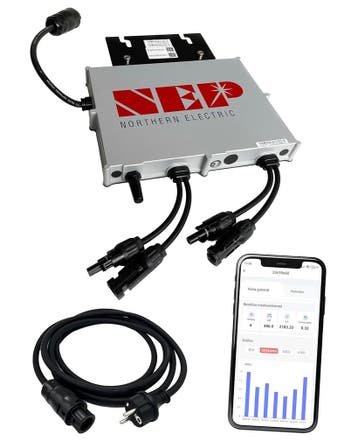 Micro-omvormer BDM800W | -35% Retour deal | Plug & Play, Doe-het-zelf en Bouw, Verzenden, Zo goed als nieuw, Compleet systeem