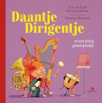 Daantje Dirigentje en een pittig peuterpaukje / Daantje, Boeken, Verzenden, Zo goed als nieuw, Erik van Os