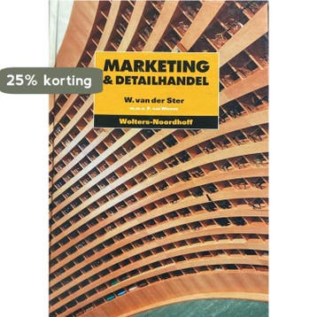 Marketing & detailhandel Tekstboek 9789001811969, Verzenden, Gelezen, W. van der Ster