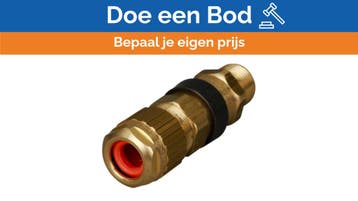 Bieden: Hawke M20 Cable Gland Marine Grade Brass Waterproof, Ophalen of Verzenden, Nieuw